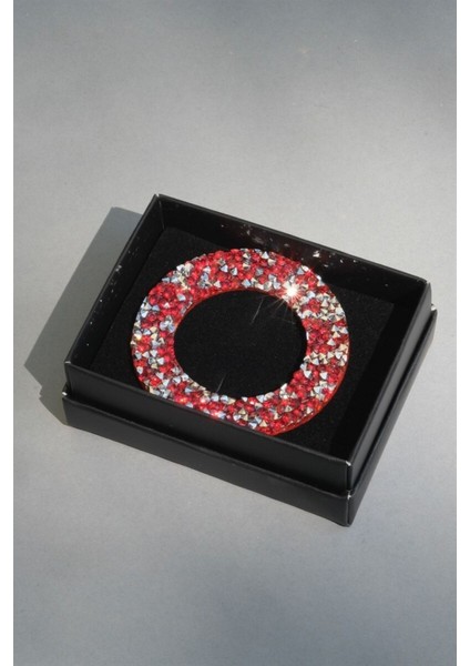 Atike Elif Akın Kırmızı Volkswagen Araçlarla Uyumlu Direksiyon Taşı