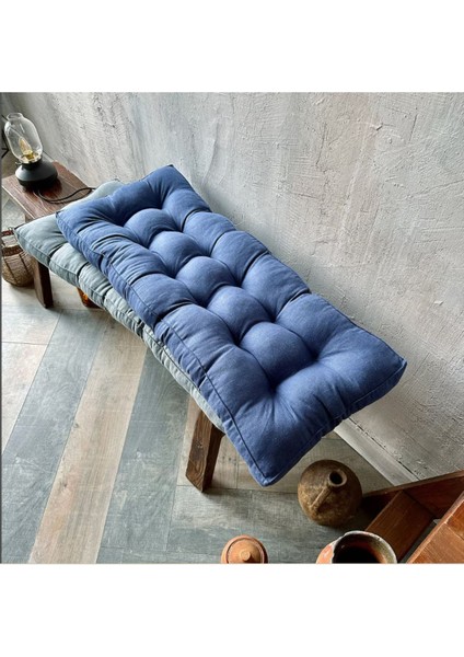 120 x 50 cm Kenarlı Yanlı Dikim Fermuarlı Dekoratif Minder