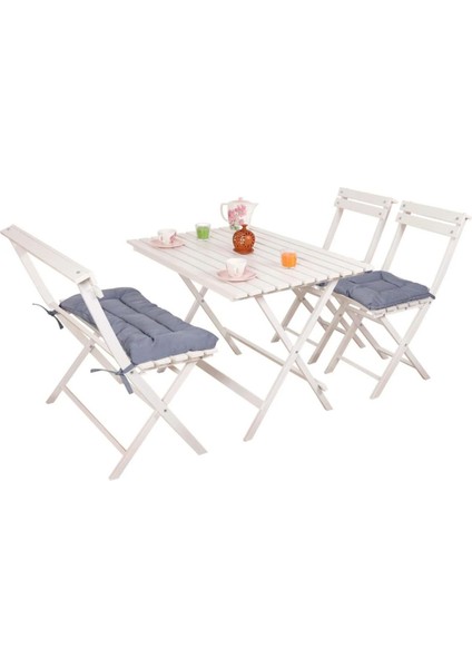 Ahşap Bahçe Balkon Takımı Minderi (Sadece Minder)