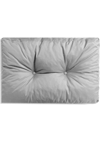 Bahçe Balkon Palet Üstü Minder Su Geçirmez Kumaş Çift Yastıklı 120 x 80 cm (Palet Ölçüsünde)