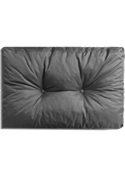 Bahçe Balkon Palet Üstü Minder Su Geçirmez Kumaş Çift Yastıklı 120 x 80 cm (Palet Ölçüsünde)