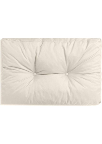 Bahçe Balkon Palet Üstü Minder Su Geçirmez Kumaş Çift Yastıklı 120 x 80 cm (Palet Ölçüsünde)