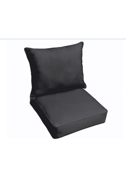 Dış Mekan Koltuk Sandalye Yer Minderi Sırt Dayamalı Alt Üst Takım 50 x 50 x 10 cm 2'li Set Sadece Minder fiyatları