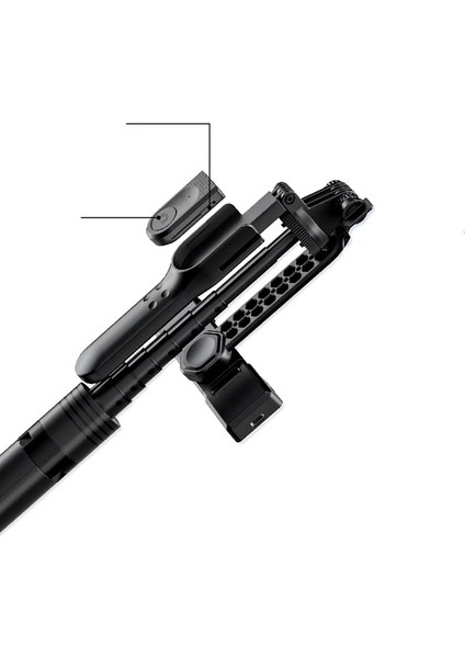Lung K28 Telefonlar Için 170 cm Bluetooth Büyük Tripod fiyatları