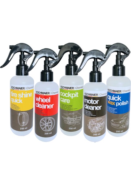 5'li Set Oto Detay Ürünleri (5X250 ml)