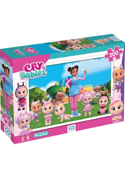 Cry Babies Lisanslı 200 Parça 33X48CM Çocuk Puzzle Yapboz Serisi