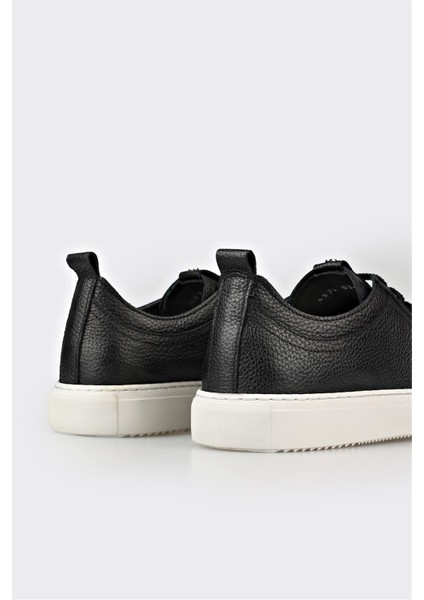 Siyah Deri Erkek Günlük Ayakkabı indirimleri