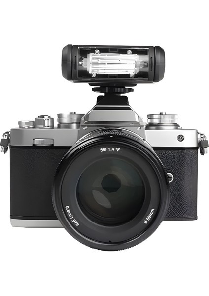 Yn6 Micro Bataryalı Universal Tepe Flaşı (Siyah)