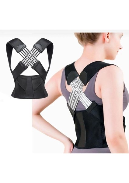 Ankaflex Dik Duruş Korsesi Medikal Erkek Kadın Medikal Sporcu Ortopedik Ayarlanabilir Sırt Korsesi fırsatları