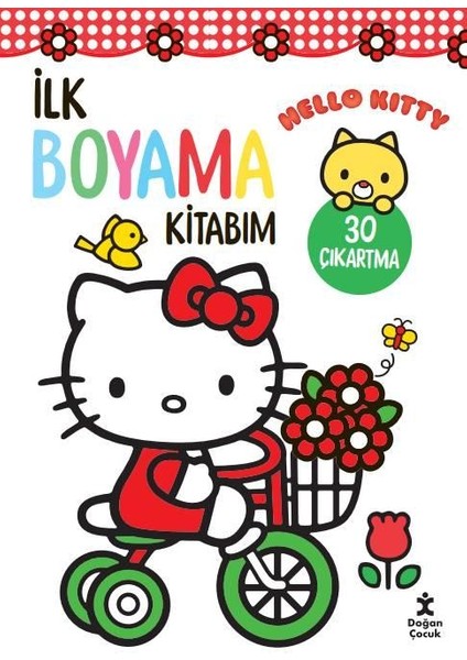 Hello Kitty Ilk Boyama Kitabım