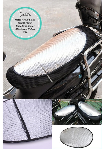 Motor Koltuk Sıcak, Güneş Yanığı Engelleme, Motor Alüminyum Koltuk Kılıfı