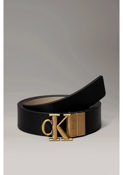 Monogram Placque Buckle 25MM Rev