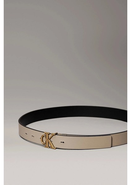 Monogram Placque Buckle 25MM Rev