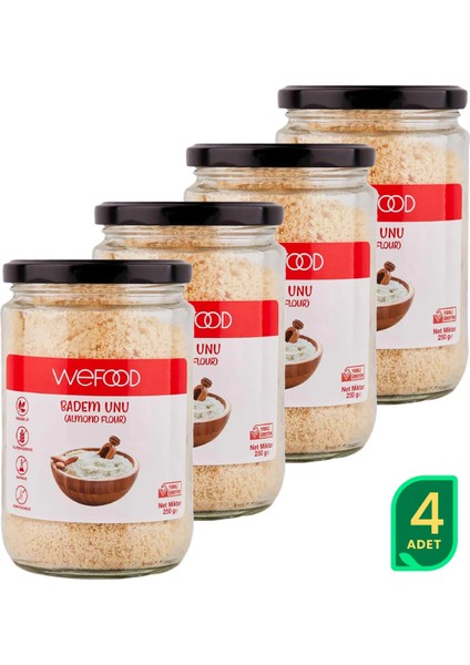 Badem Unu 250 gr 4'lü fiyatları