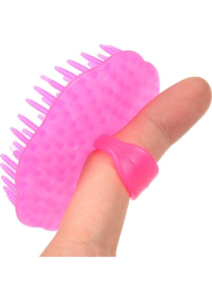 Saç Fırçası Mini Pratik Saç Masaj Fırçası Kafa Derisi Masaj Fırçası ve Mini Saç Yıkama Aparatı fırsatları