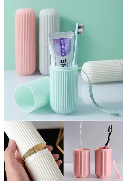 Organizer Seyahat Tipi Aksesuar Taşıma Kabı Gözlük Diş Macunu Saklama Kutusu Makyaj Fırçası Kutusu