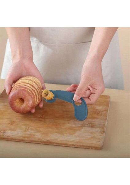 Pratik Şekilli Meyve Dilimleme Aparatı Plastik Elma Dilimleyici Mutfak Aparatı fırsatları