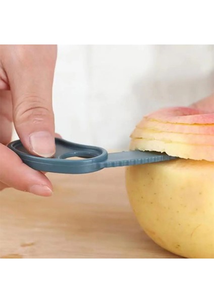 Pratik Şekilli Meyve Dilimleme Aparatı Plastik Elma Dilimleyici Mutfak Aparatı indirimleri