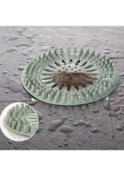 Süzgeçli Silikon Lavabo ve Küvet Tıkacı Yuvarlak Lavabo Tıkacı Süzgeç Banyo Tıpa Banyo Süzgeç indirimleri