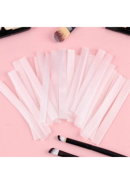 Makyaj Far Allık Kontür Eyeliner Fırça Koruyucu Set Esnek File Kapak Örgü Kılıf Seti 20LI