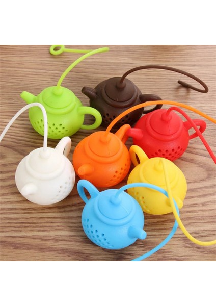 Çaydanlık Tasarımlı Çay Demleme Süzgeci Yanmaz, Erimez Süzgeç modelleri