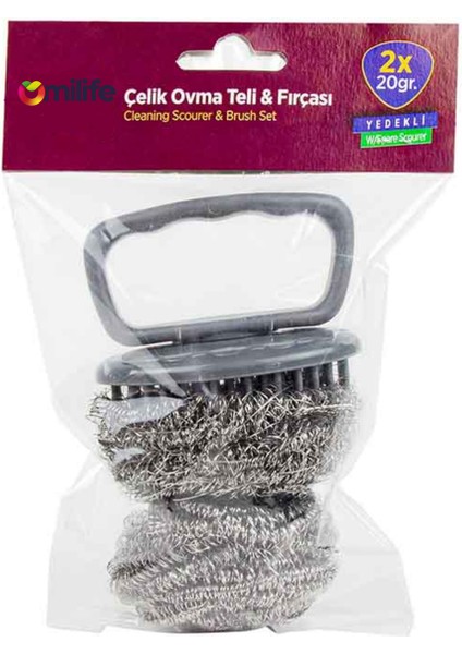 Çelik Ovma Teli 2x20 Gr
