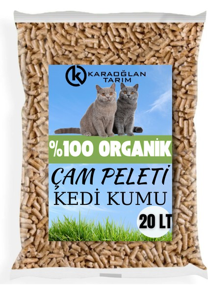 Çam Peleti Kedi Kumu 10 kg