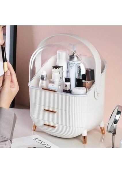 Çok Amaçlı Çekmeceli Makyaj Kozmetik Banyo Ofis Masa Düzenleyici Organizer fırsatları