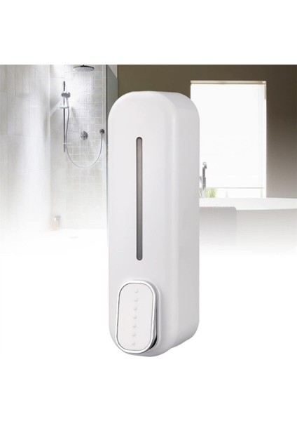 Sıvı Sabunluk Duvara Monte Manuel Sabunluk Banyo Şampuan Duş Dispenseri