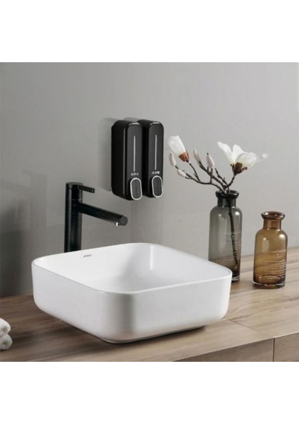 Sıvı Sabunluk Duvara Monte Manuel Sabunluk Banyo Şampuan Duş Dispenseri modelleri