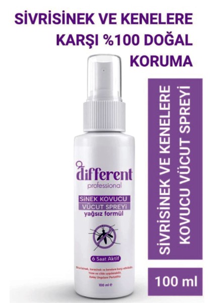 Organik Doğal Sinek ve Kene Kovucu Limon Kokulu Sprey 100 ml