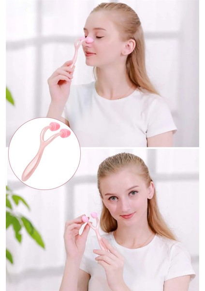 Burun Masaj Aleti Burun Yüz Silindir Şekillendirici Inceltme Rulosu Masaj Aleti fiyatları