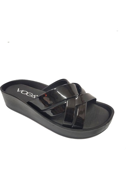 1404-25 Rugan Dolgu Topuk Ahtapot Kadın Terlik