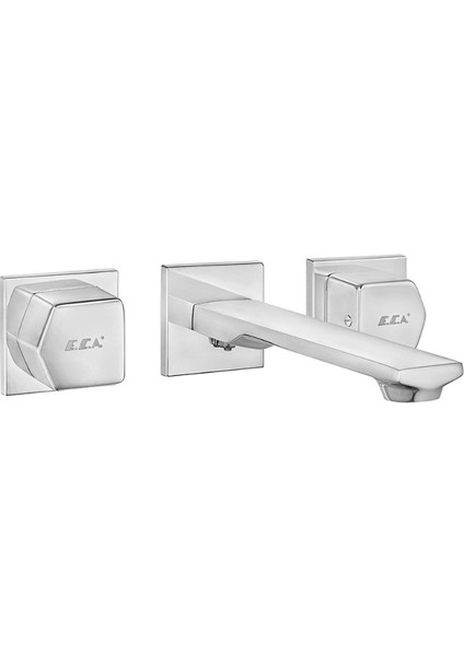 Royal Ankastre Lavabo Bataryası 3 Delikli Tezgah Üstü 102105666