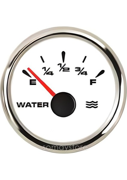 Tekne Su Seviye Göstergesi Ø52MM 12/24V Sealux