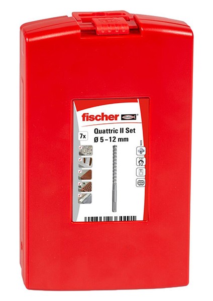 Ø5-12MM Sds Plus Quattrıc Iı Set Matkap Ucu Seti