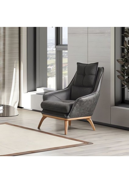 Azir Koltuk Takımı & Bazalı Yataklı Koltuk Takımı - Nubuk Bukle Kumaş