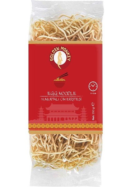 Yumurtalı Çin Eriştesi Golden Monkey 350 gr