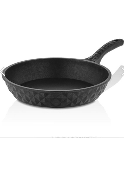 Taç Bella Döküm 3'lü Tava Seti Siyah 20 cm / 24 cm / 28 cm fiyatları