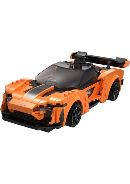 Blaze Car Uzaktan Kumandalı Turuncu Spor Araba Yapı Blokları Oyuncak Seti C51075W