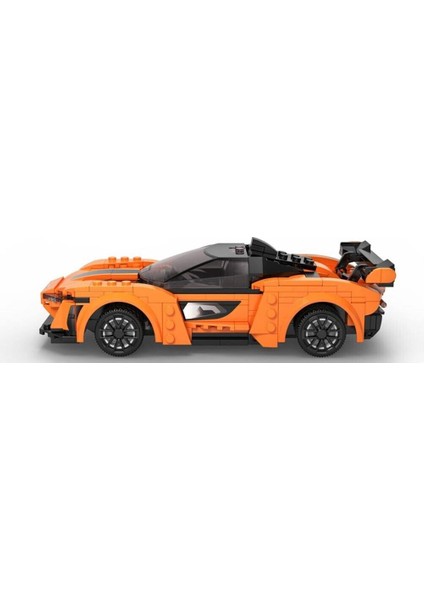 Blaze Car Uzaktan Kumandalı Turuncu Spor Araba Yapı Blokları Oyuncak Seti C51075W