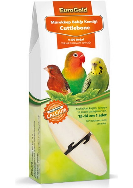 Mürekkep Baliği Kemiği Tekli 12-14 cm x 2 Adet
