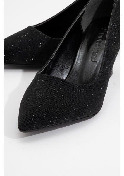 Kadın Stiletto Ayakkabı Siyah Sim modelleri