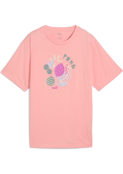 68508518 Graphics Relaxed Fruity Tee Kadın Spor Tişört