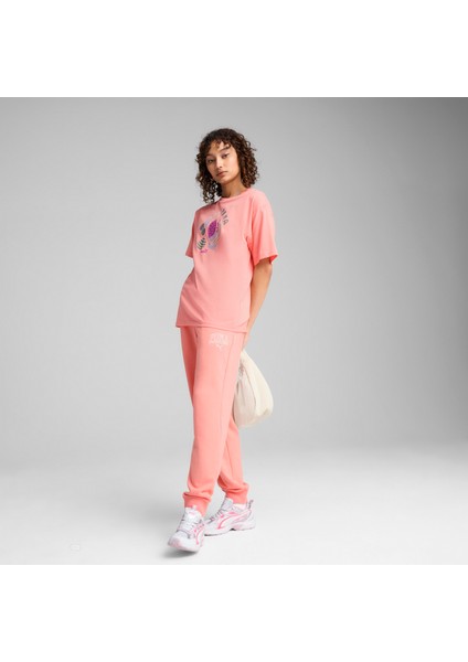 68508518 Graphics Relaxed Fruity Tee Kadın Spor Tişört indirimleri