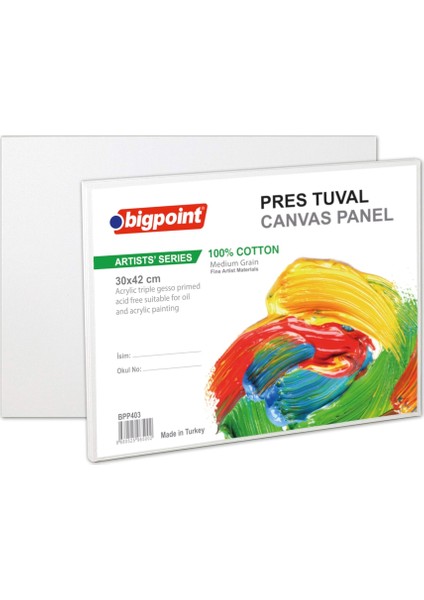 Artists' Pres Tuval 30X42CM 4'lü Paket