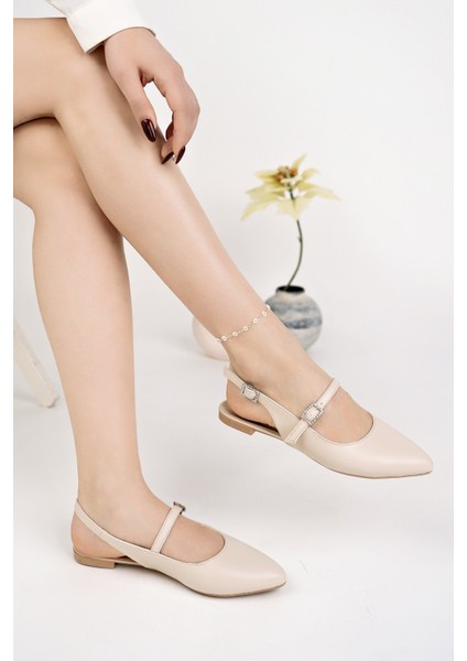 Tolgado Carina Baretli Taş Tokalı Babet indirimleri