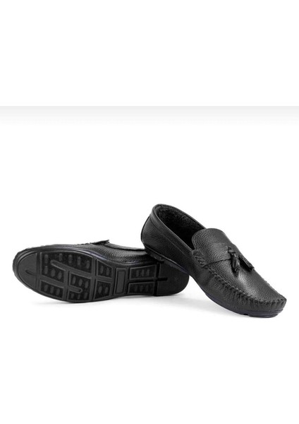 Noble Deri Erkek Günlük Ayakkabı, Rok Loafer Ayakkabı Siyah fiyatları