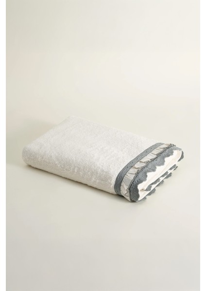 Alessa Yeşil Organik Pamuk Havlu 80 x 150 cm