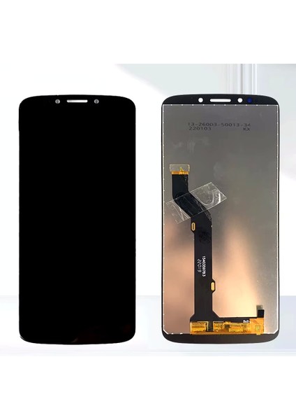 Motorola Moto E5 Plus LCD Ekran Dokunmatik Çıtalı Siyah